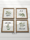 download and place the 4 prints in a frame