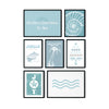 Christmas prints for a Beachy Home