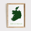 erin go bragh Irish print