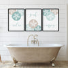 relax soak unwind bathroom art