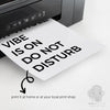 do not disturb printable art