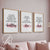 set of 3 skincare salon wall art printables