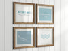 SeaSun Greeting Christmas Nautical Prints