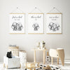 first we had each other, then we had you, elephant nursery decor