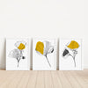 mustard yellow and grey printable wall art