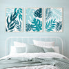 teal bedroom prints