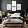 Neutral Beige Bedroom Wall Art