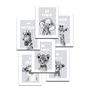 Safari Gray Nursery Printable Art Set of 6