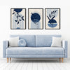 Navy Boho Mid-Century Wall Art