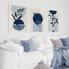 Navy Boho Mid-Century Wall Art