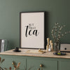 But first tea Printable