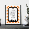 Set of 8 Halloween Printable Signs