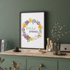 hello spring wall art