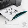 printable 30th birthday guestbook sign