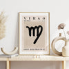 Printable Virgo Zodiac Print