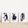 Purple and Black Matisse Art Print