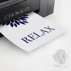 printable relax art