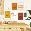 8pc Thanksgiving Decor Printable Set