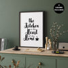 This Kitchen Is the Heart of the Home Kitchen Print