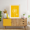 Yellow Mustard Dandelion Wall Art